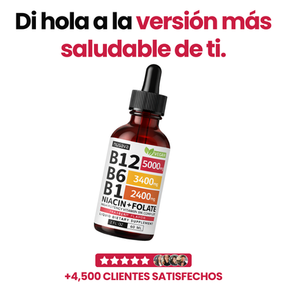 Gotas Vitamina B12 Líquida